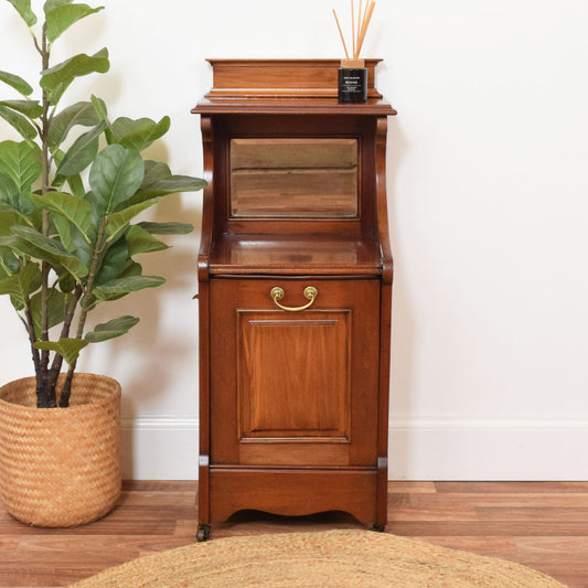 Restored Edwardian Coal Scuttle