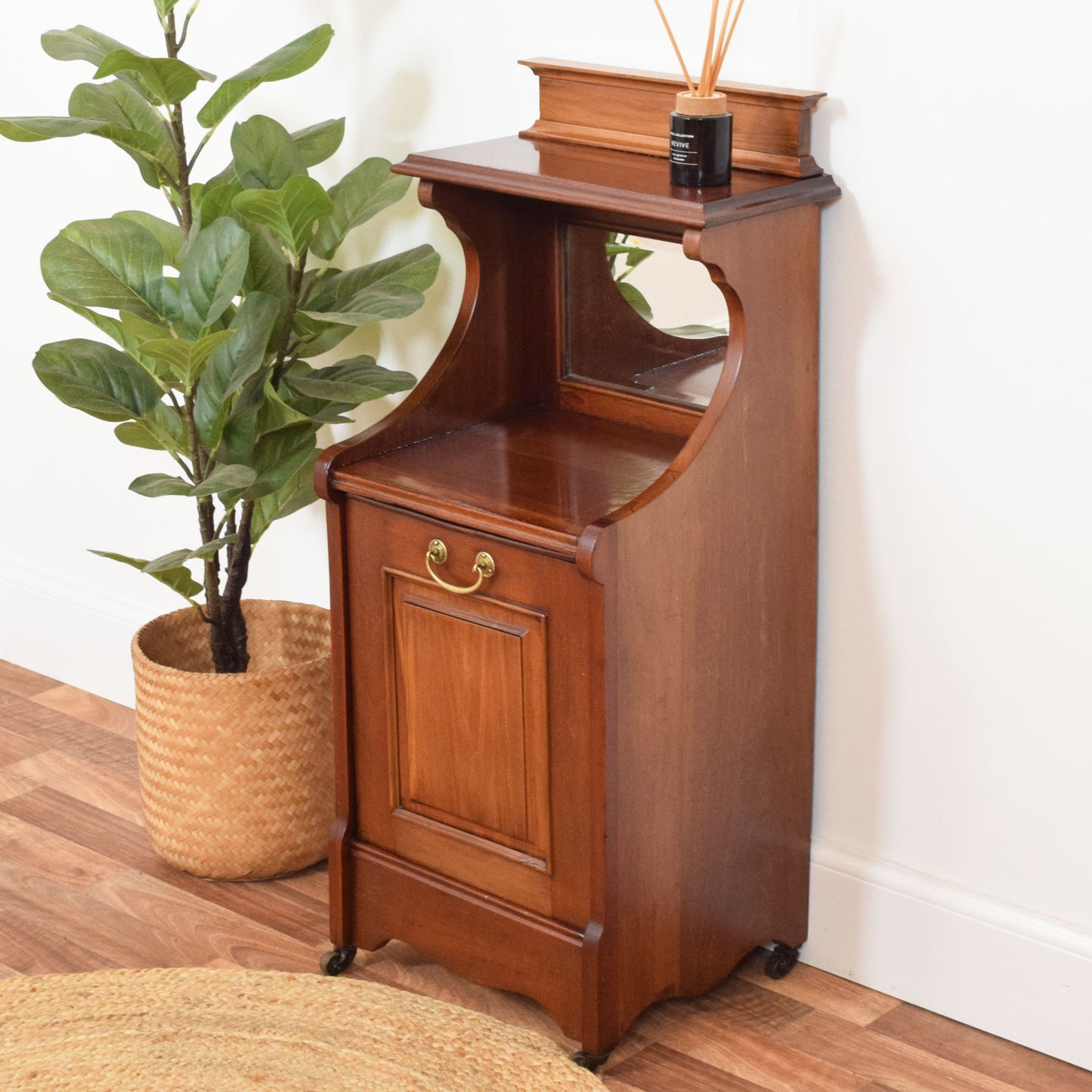 Restored Edwardian Coal Scuttle