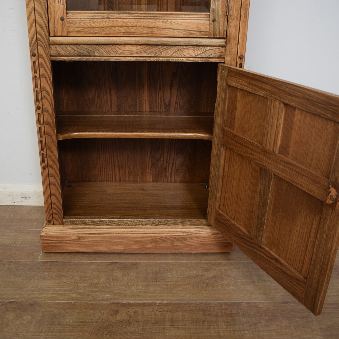 Pair of Ercol Display Cabinets