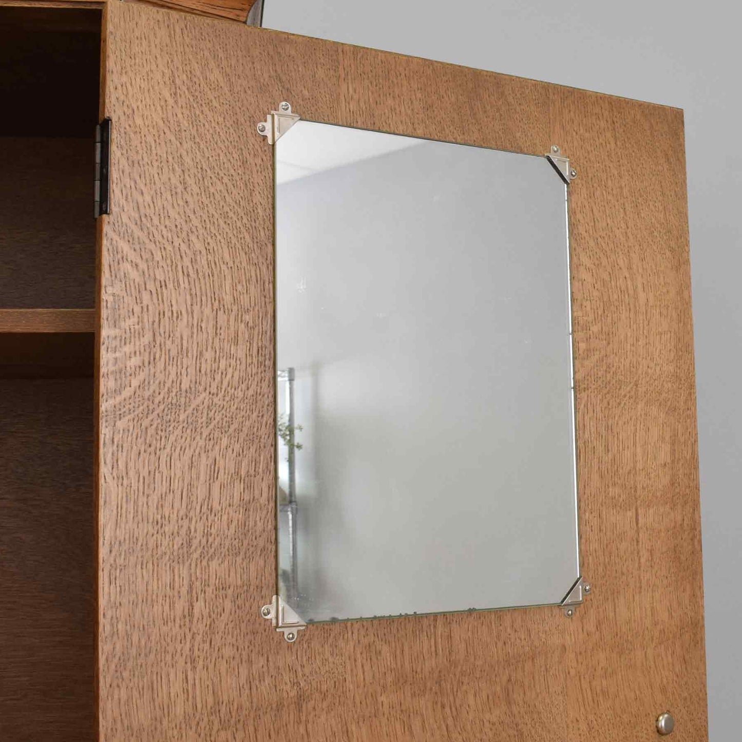 Refinished Single-Door Hallrobe