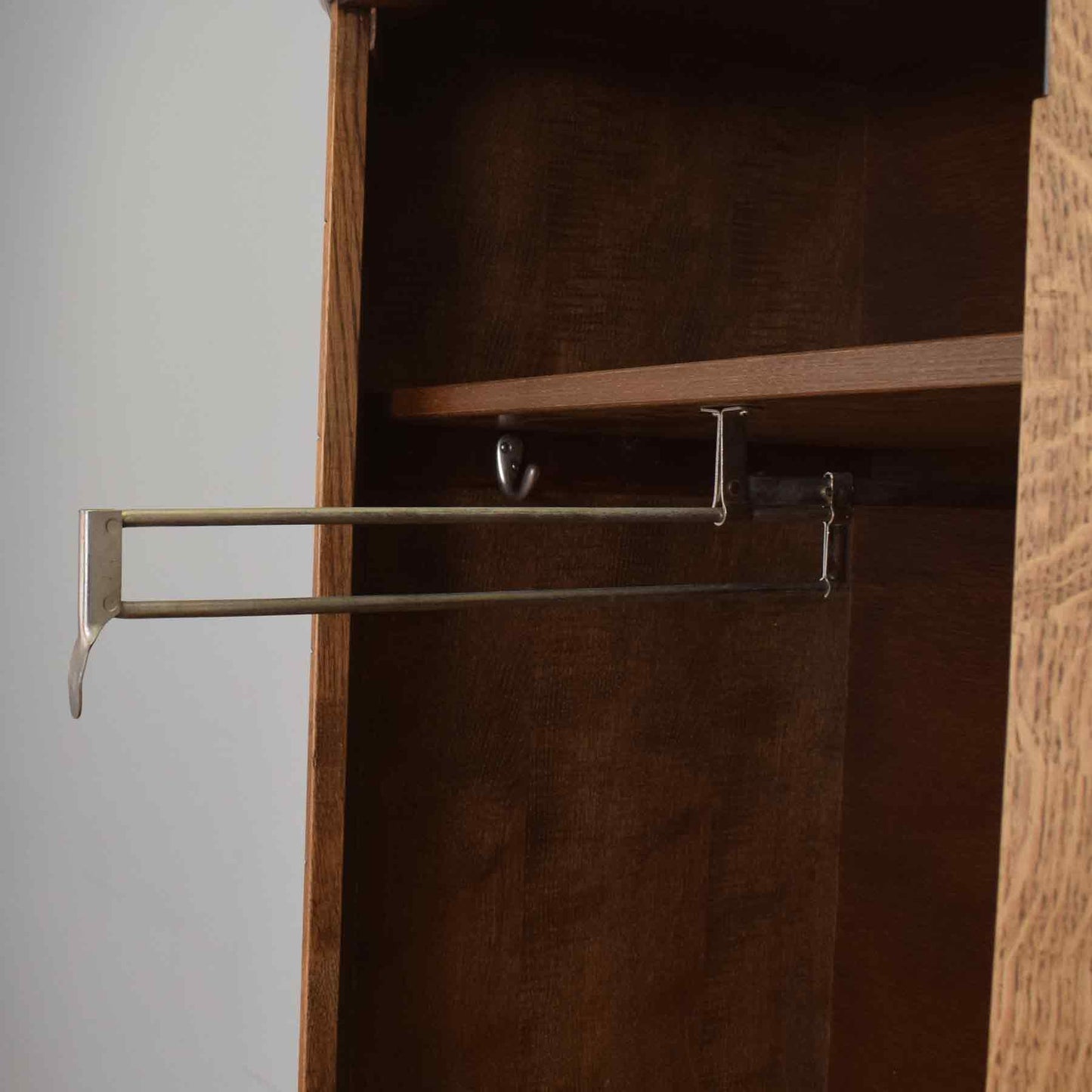 Refinished Single-Door Hallrobe
