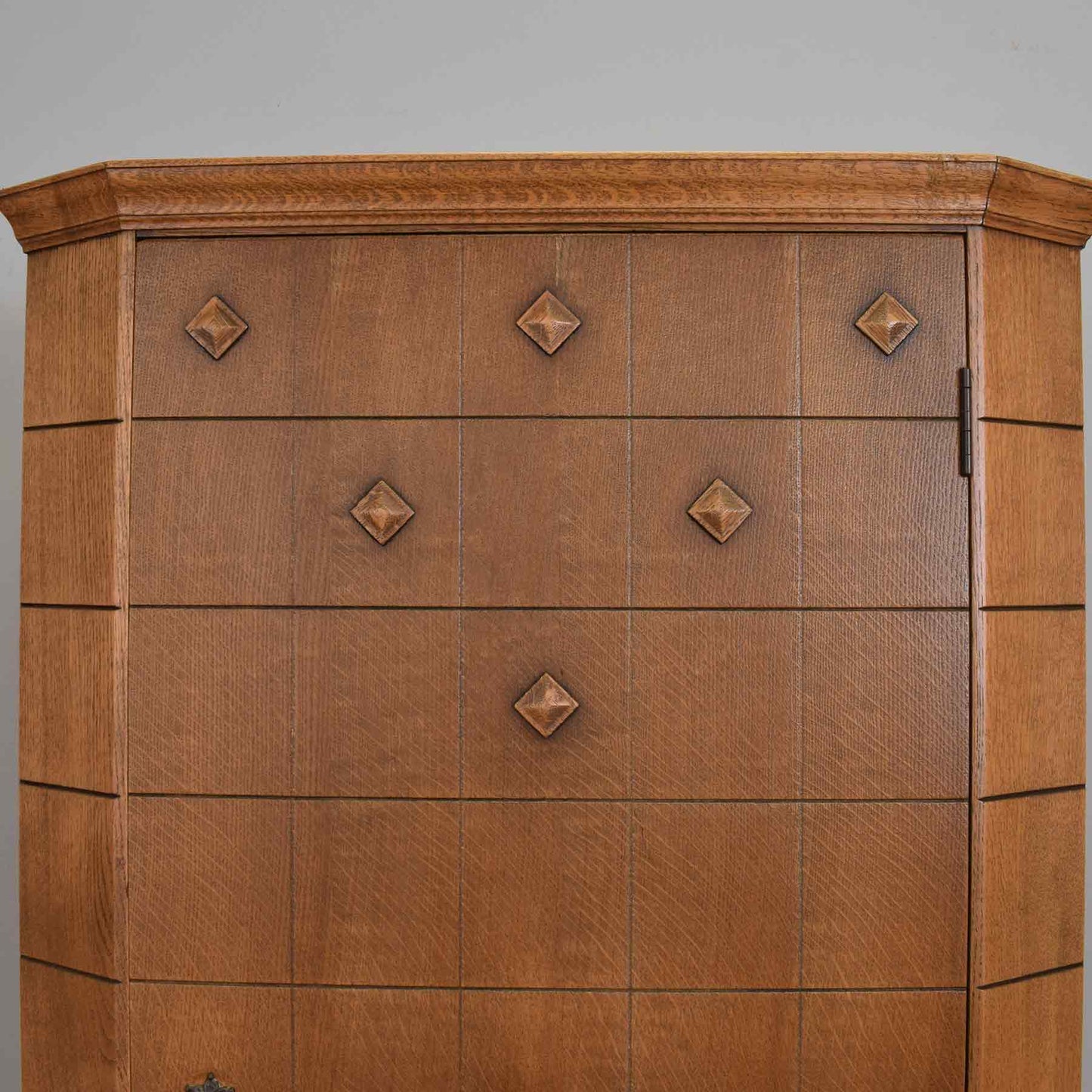 Refinished Single-Door Hallrobe