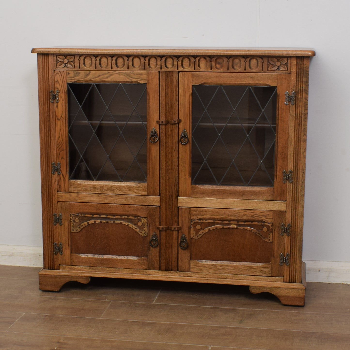 Restored Glazed Bookcase