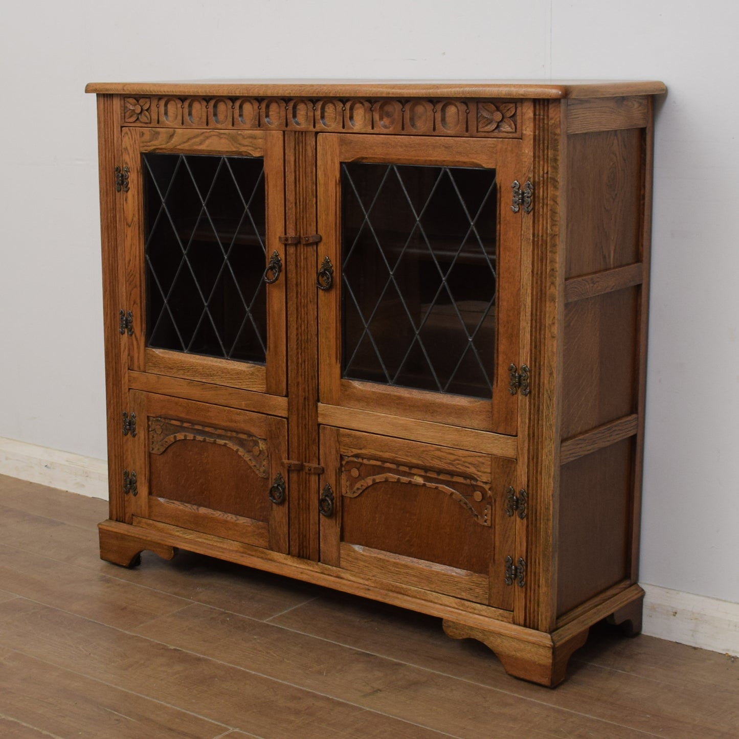 Restored Glazed Bookcase