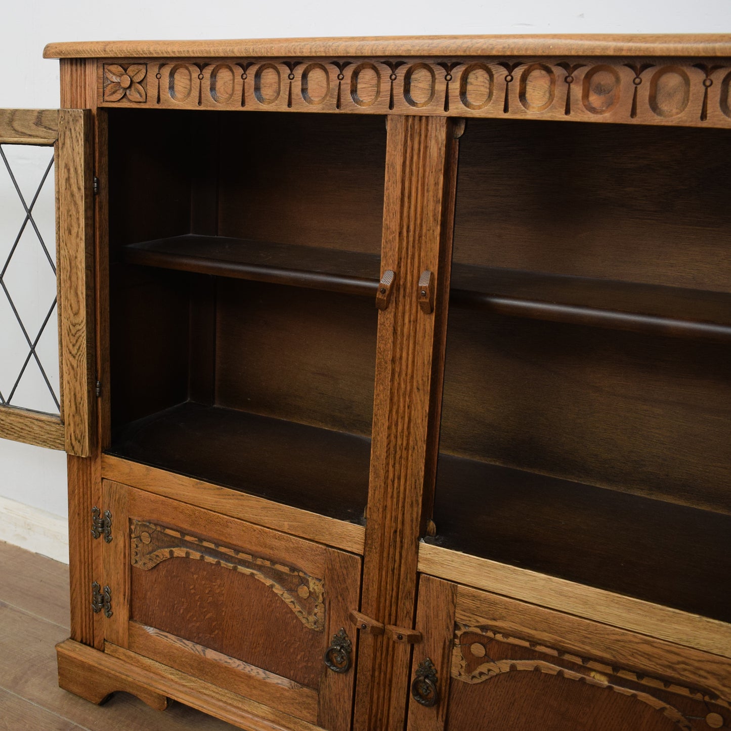 Restored Glazed Bookcase