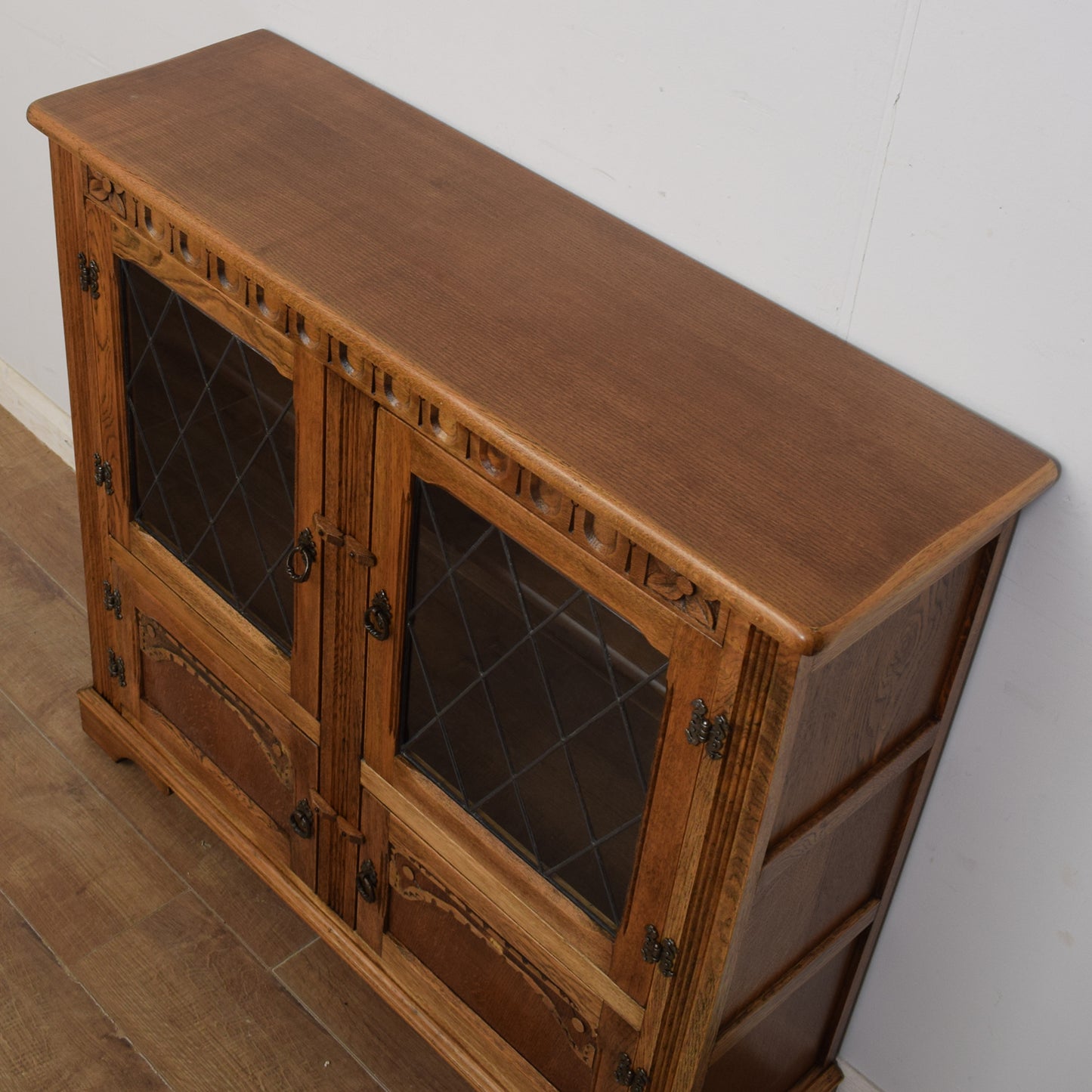 Restored Glazed Bookcase