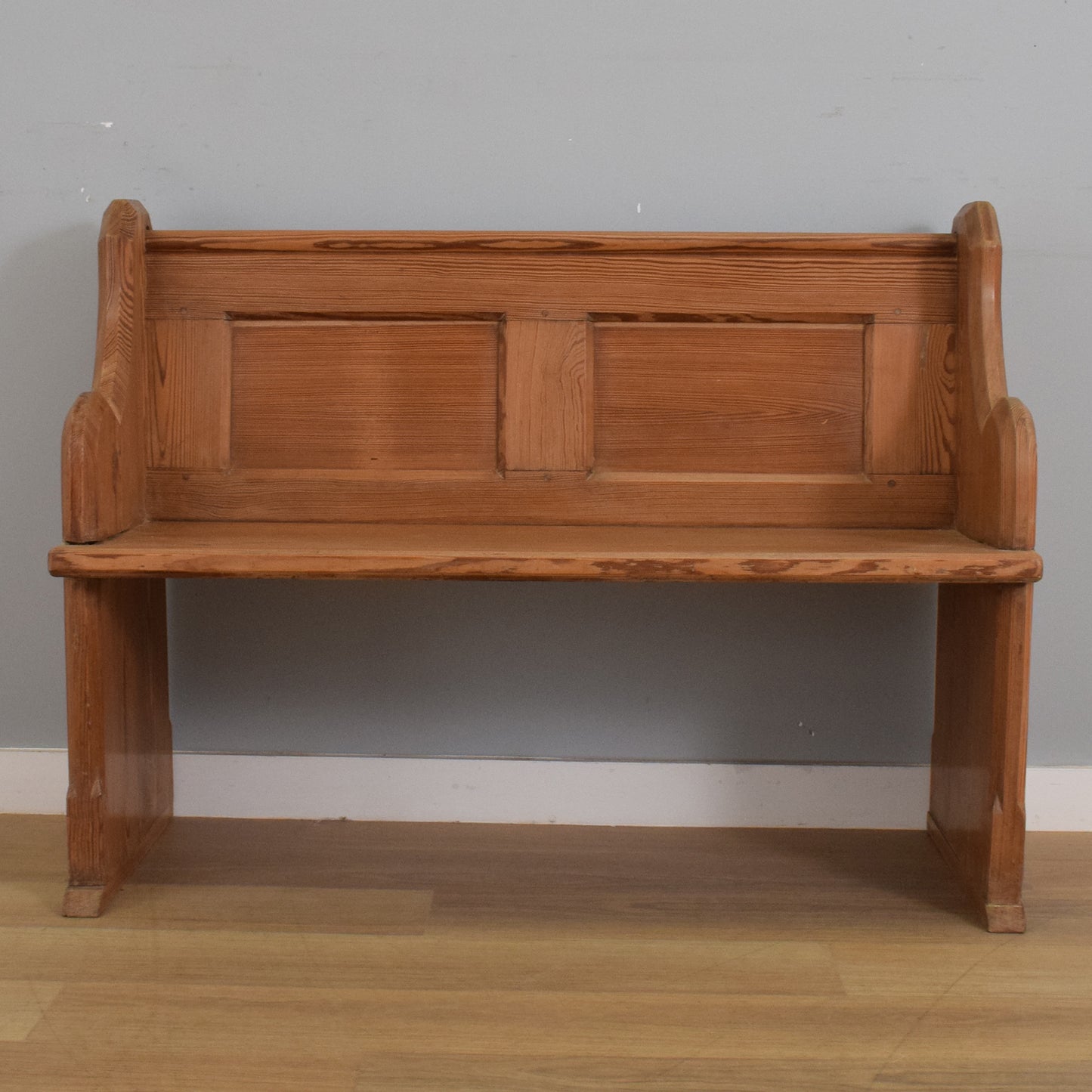 Restored Church Pew