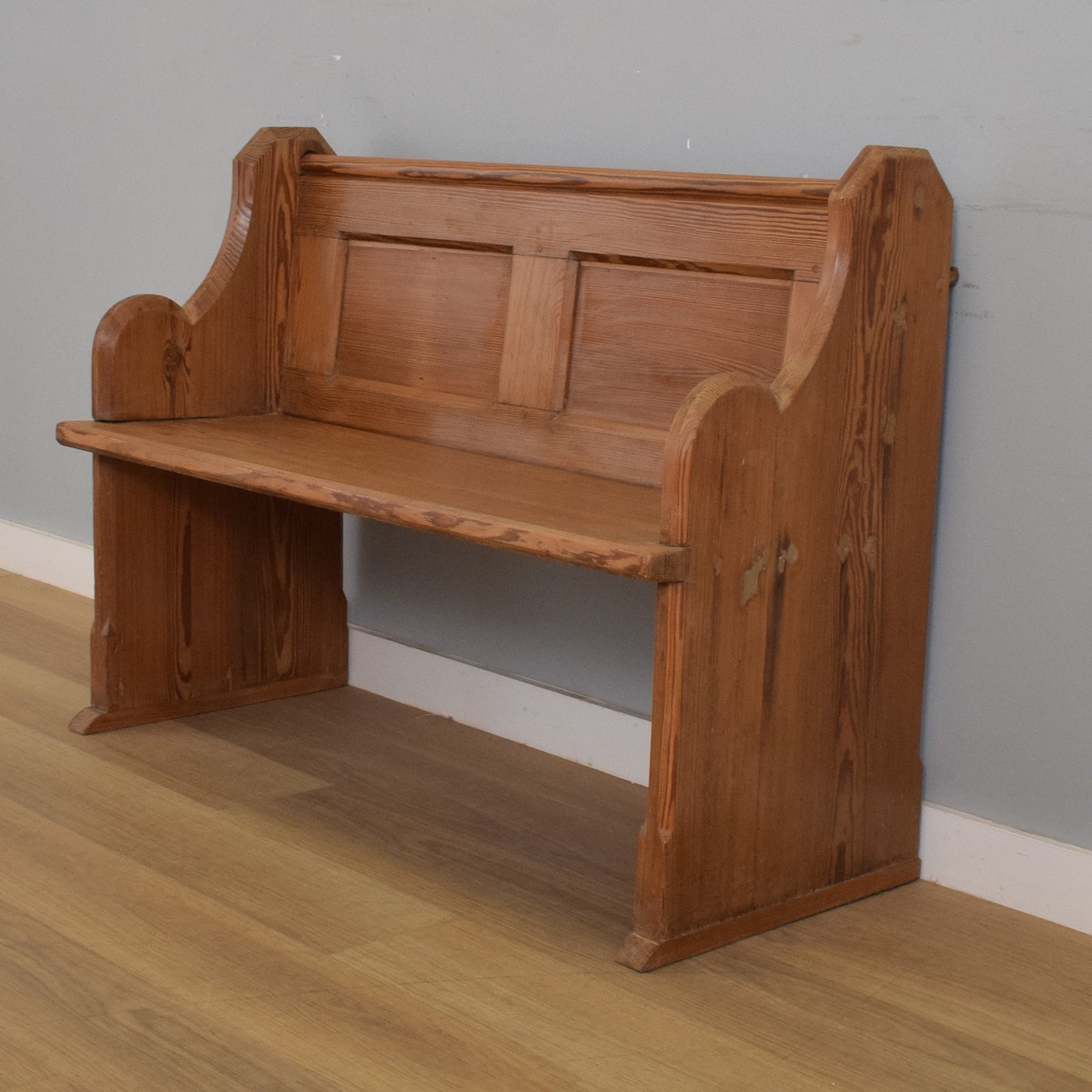 Restored Church Pew