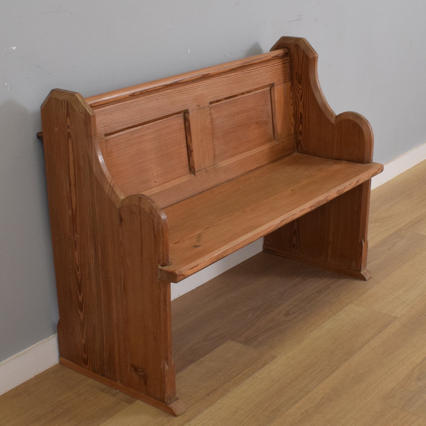 Restored Church Pew