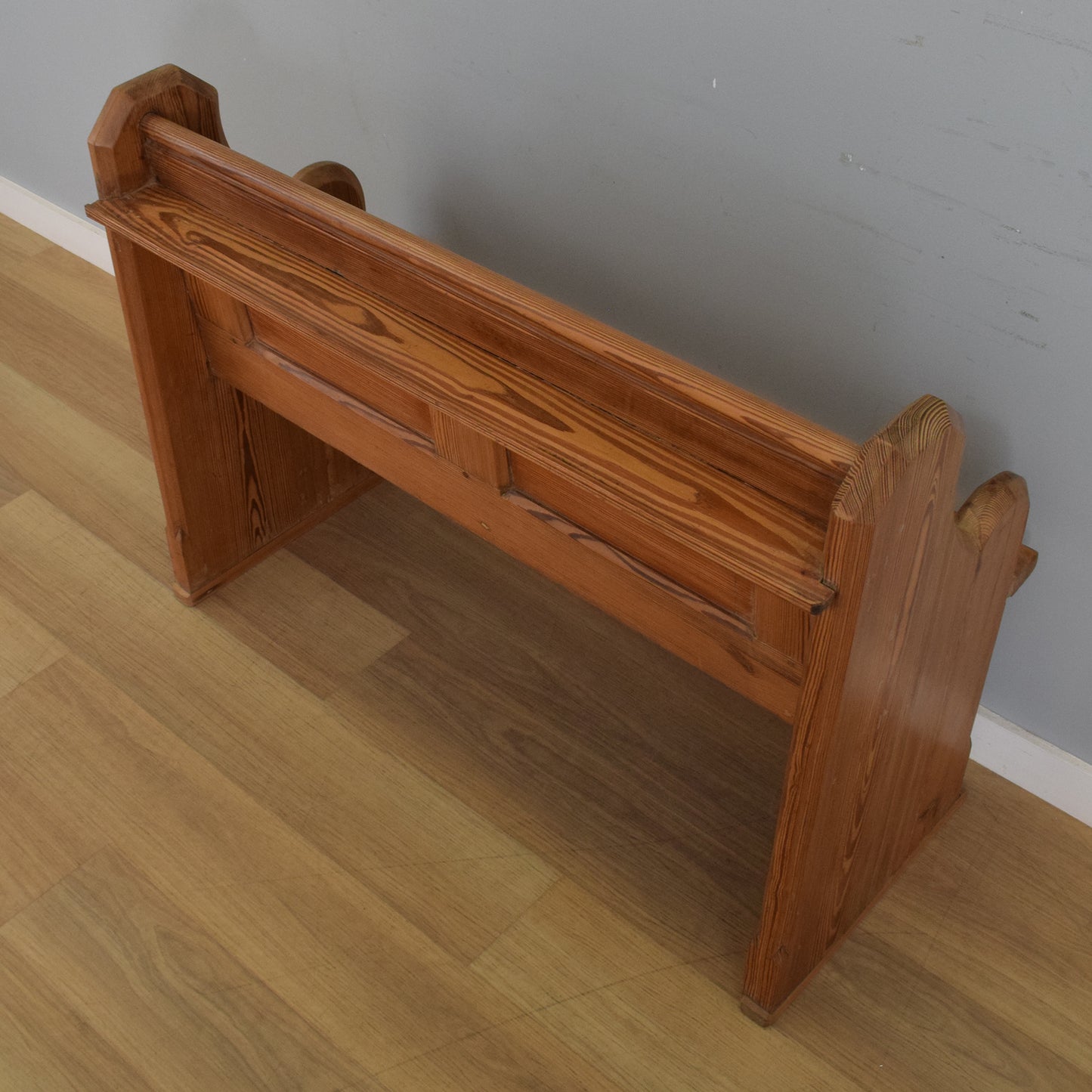 Restored Church Pew