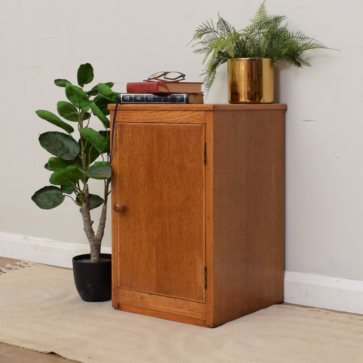 Restored Oak Bedside