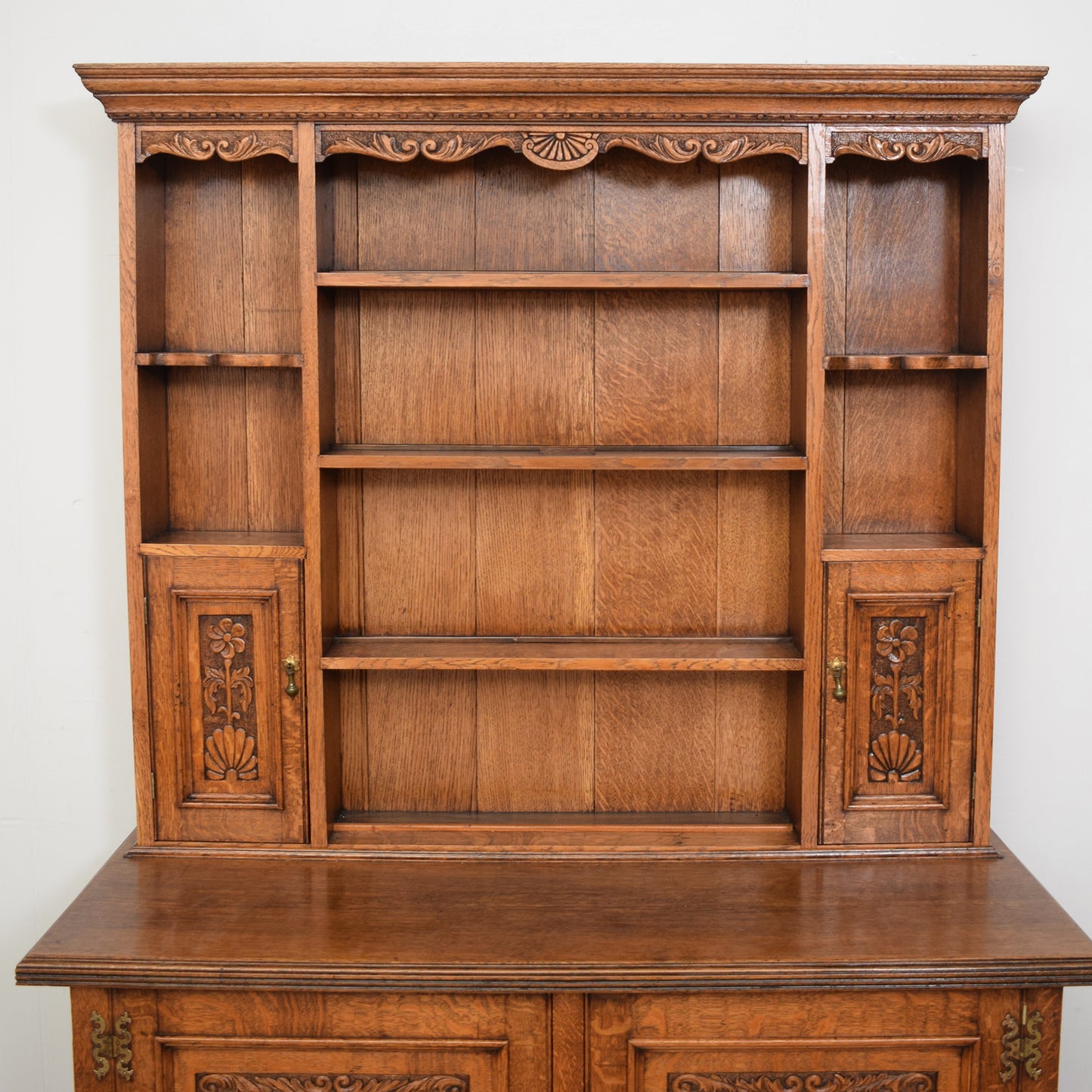 Carved Oak Dresser