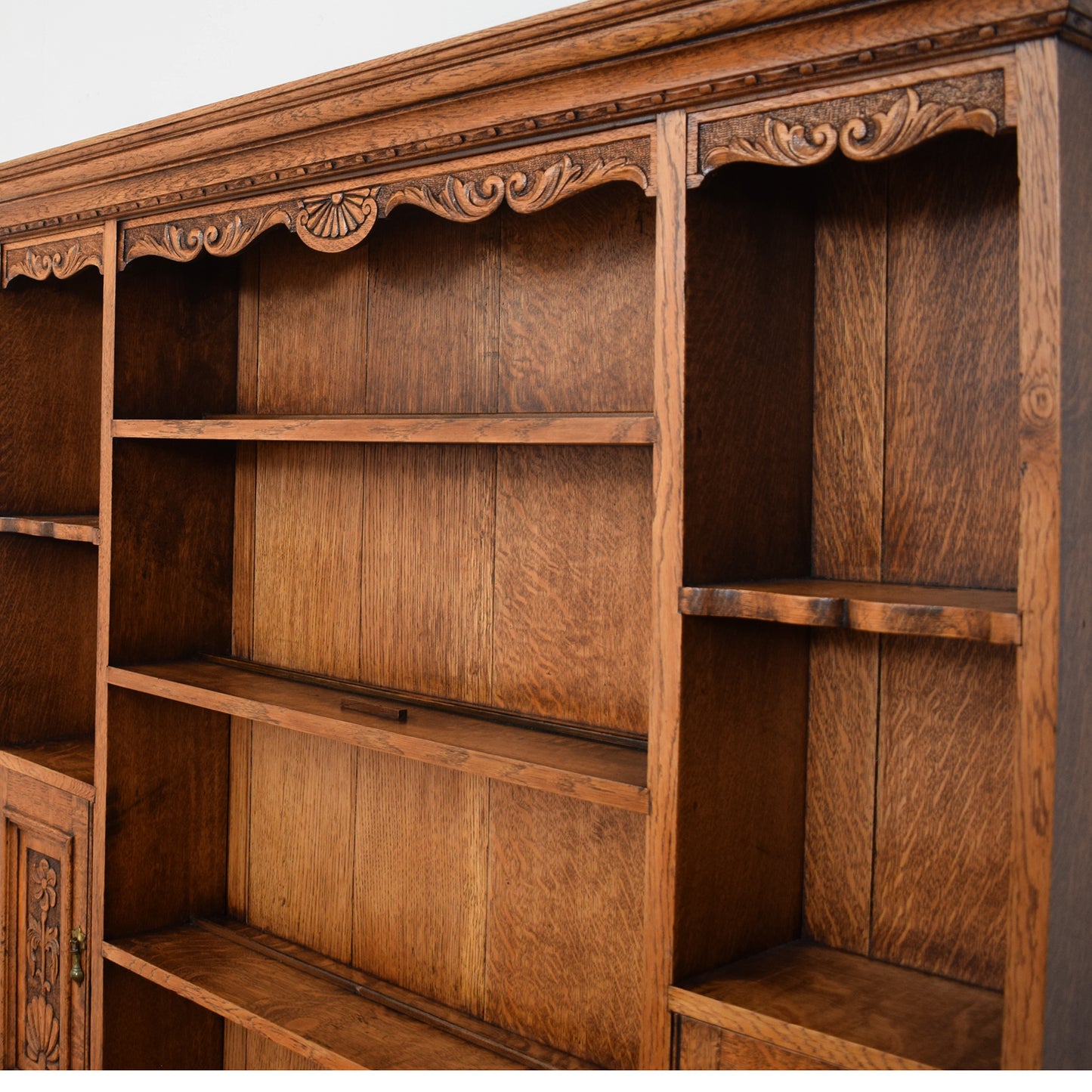 Carved Oak Dresser