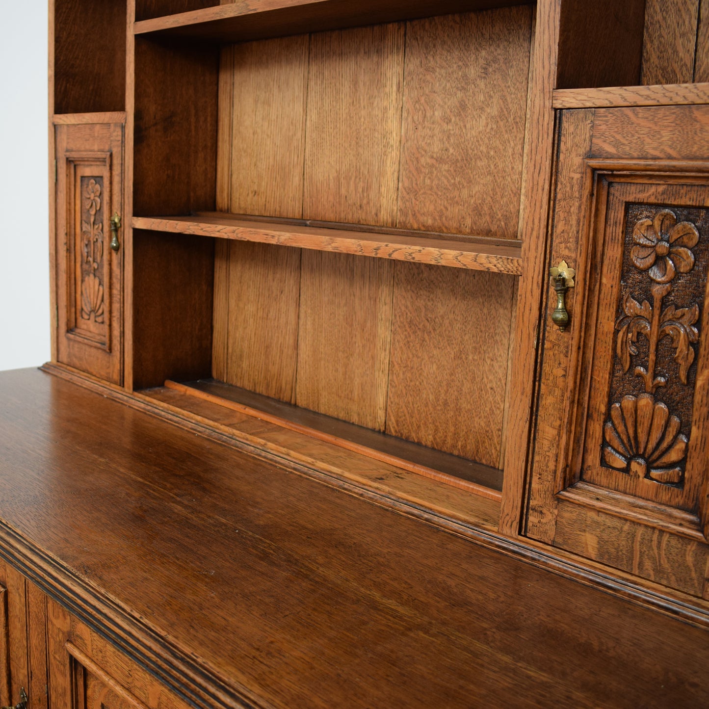 Carved Oak Dresser