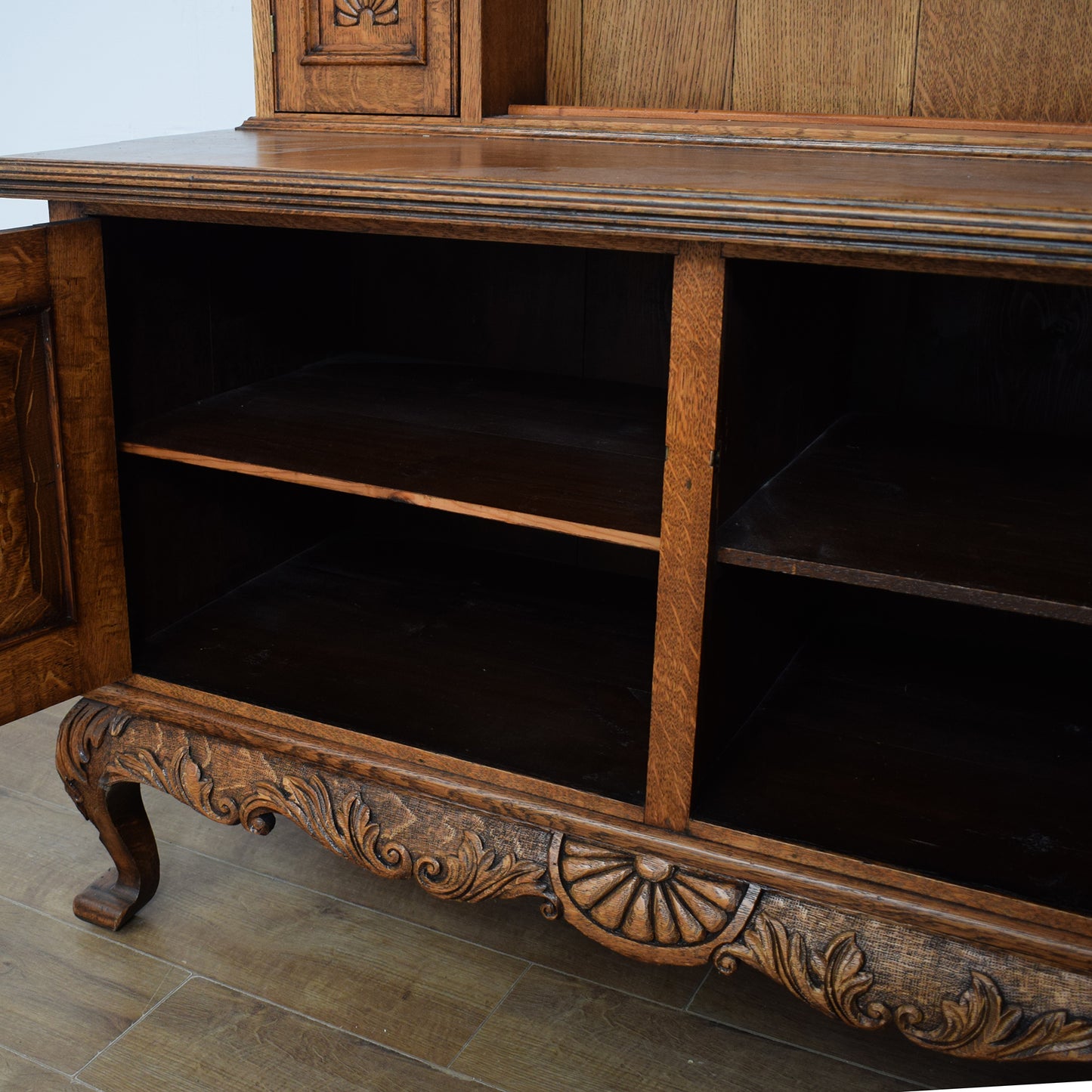 Carved Oak Dresser