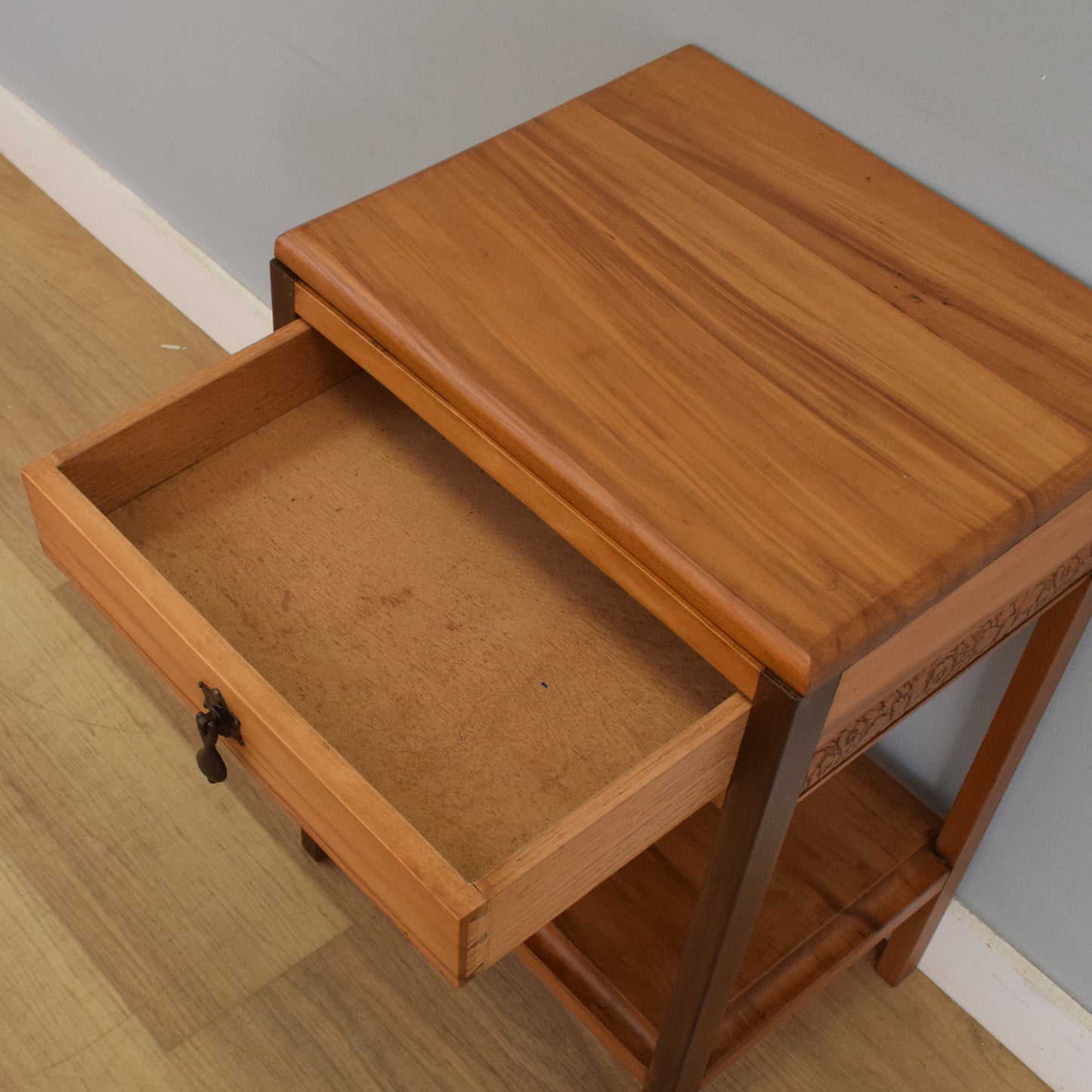 Restored Satinwood Side Table