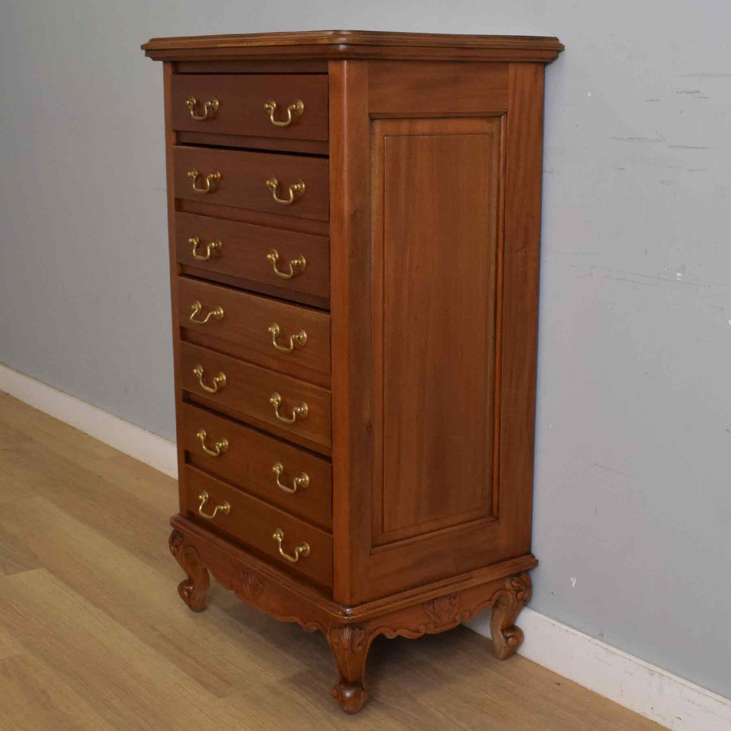 Tall Mahogany Chest of Drawers