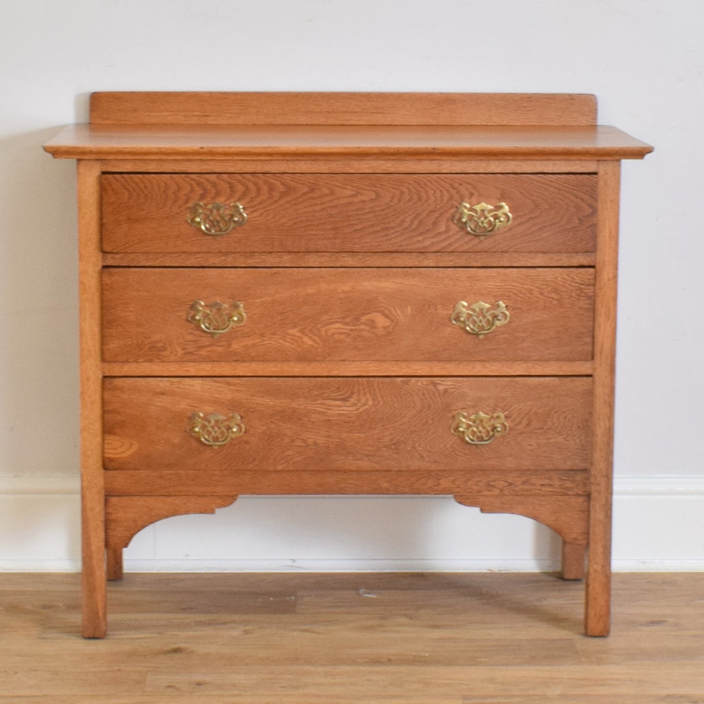 Solid Oak Chest Of Drawers