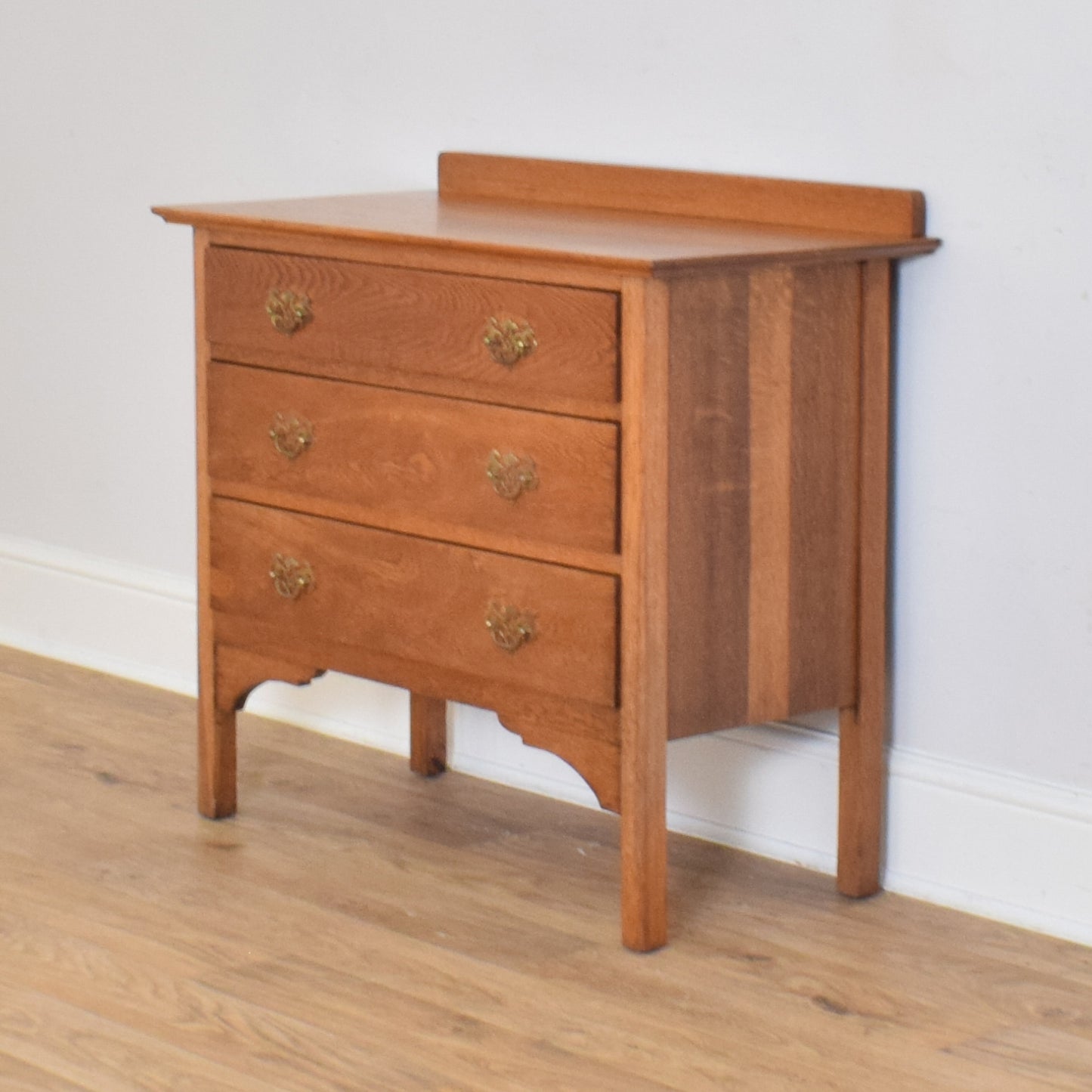 Solid Oak Chest Of Drawers