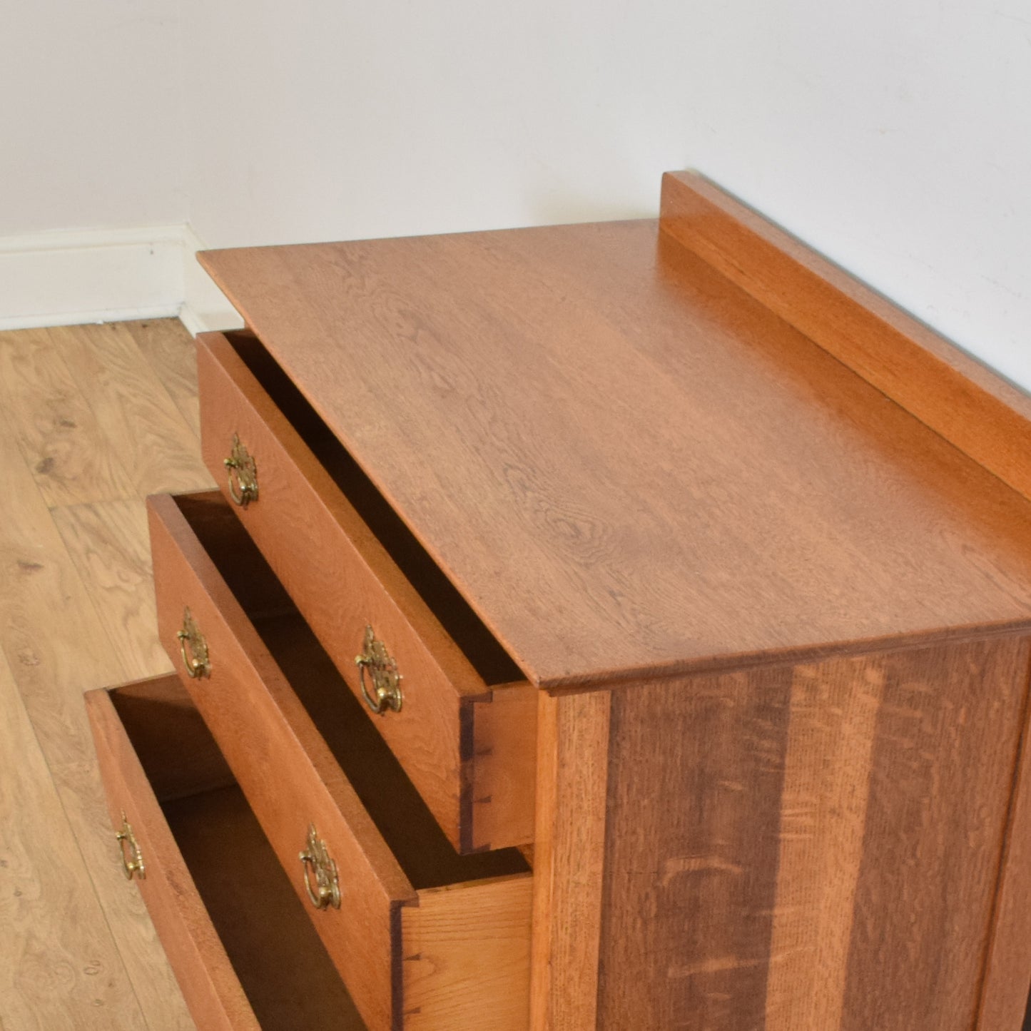 Solid Oak Chest Of Drawers