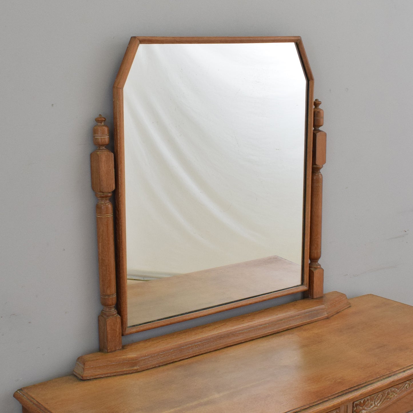 Vintage Oak Dressing Table