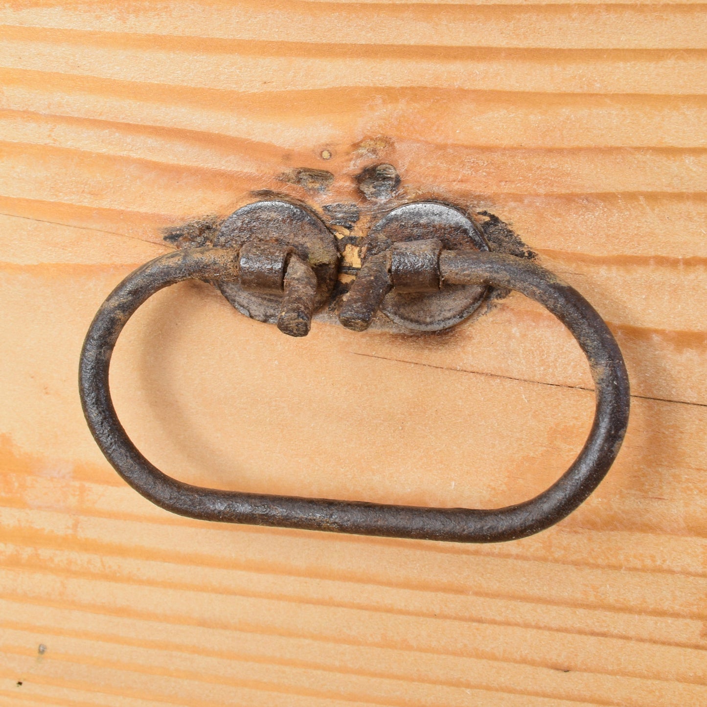 Antique Pine Mule Chest