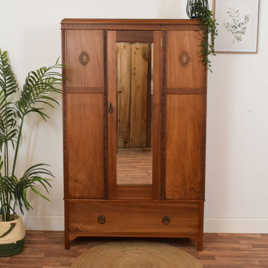 Restored Mahogany Hallrobe