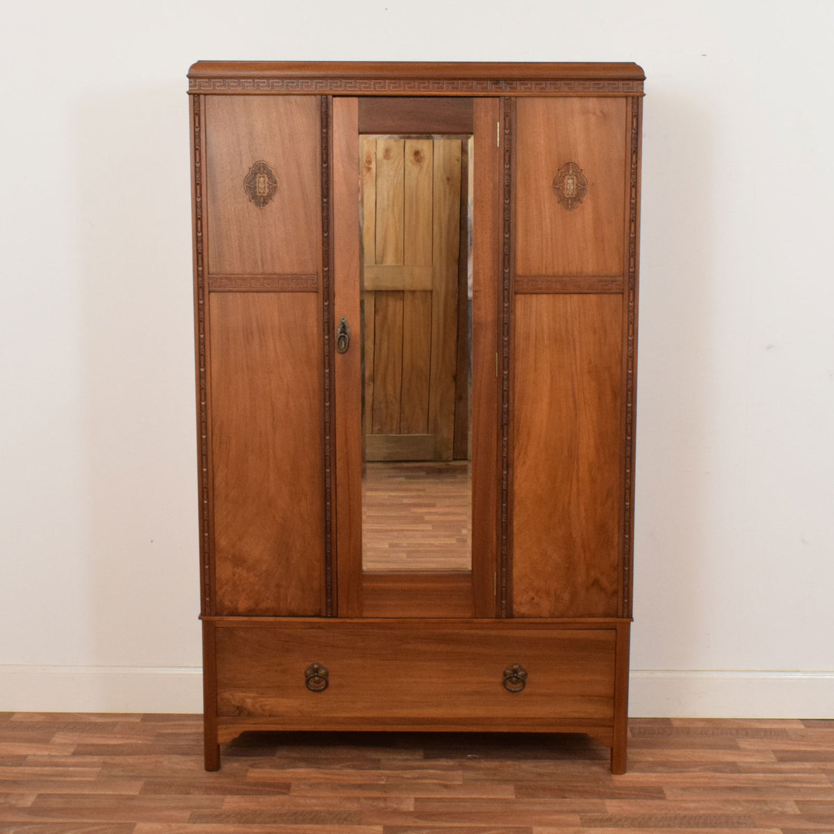 Restored Mahogany Hallrobe