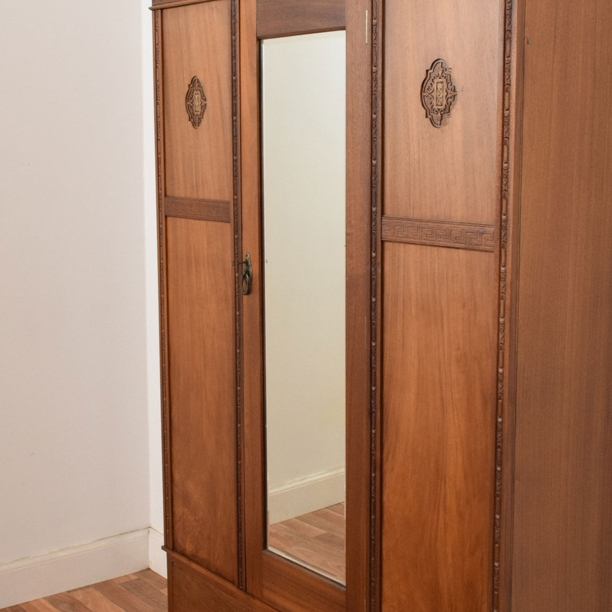 Restored Mahogany Hallrobe