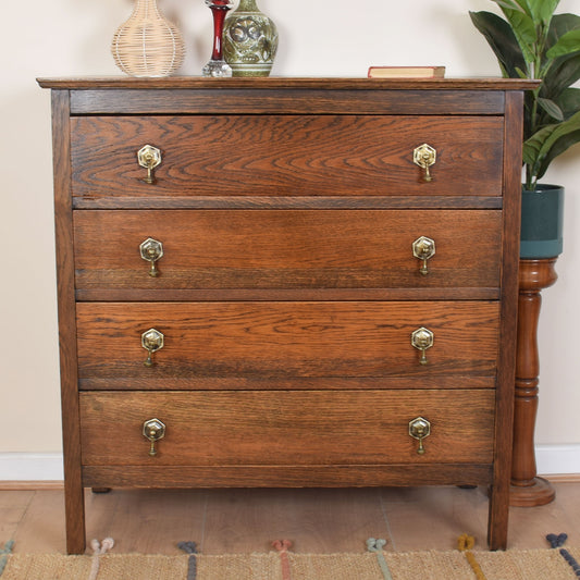 Oak Chest of Drawers