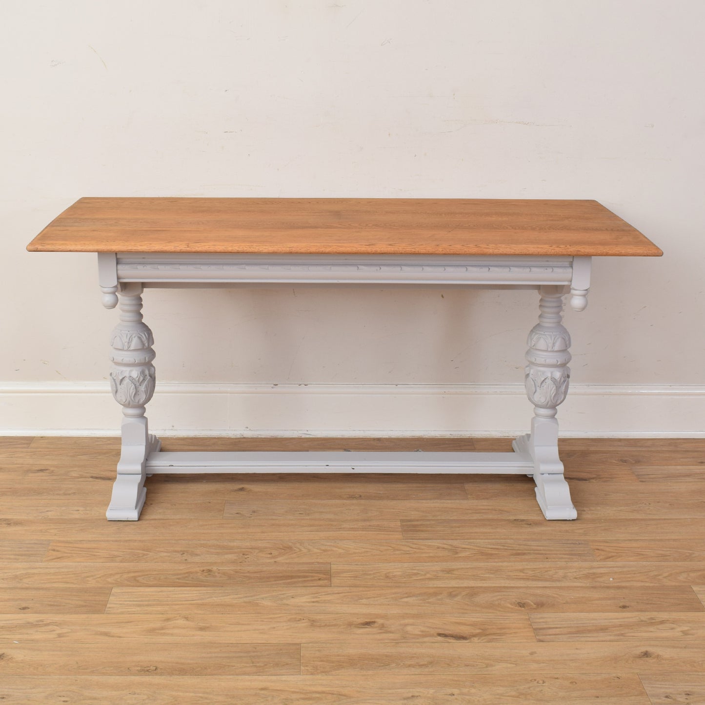 Painted Table And Four Chairs