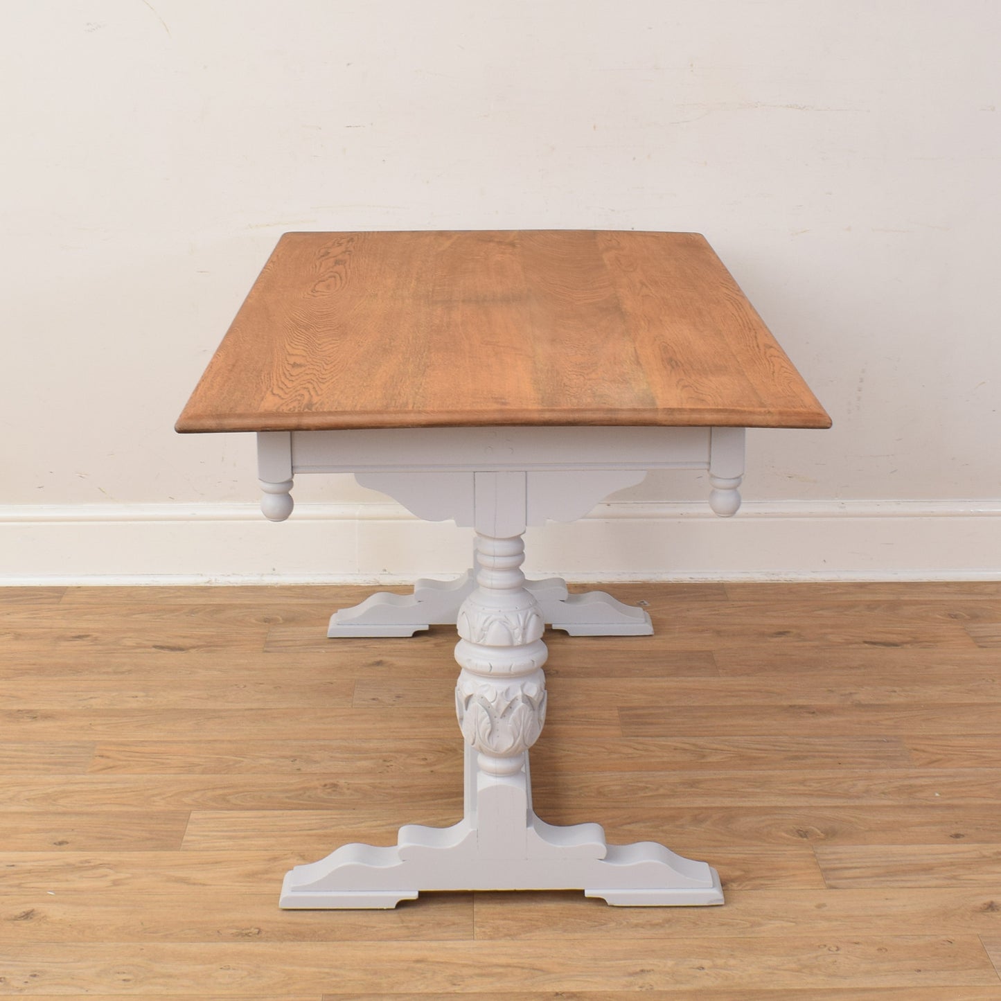 Painted Table And Four Chairs