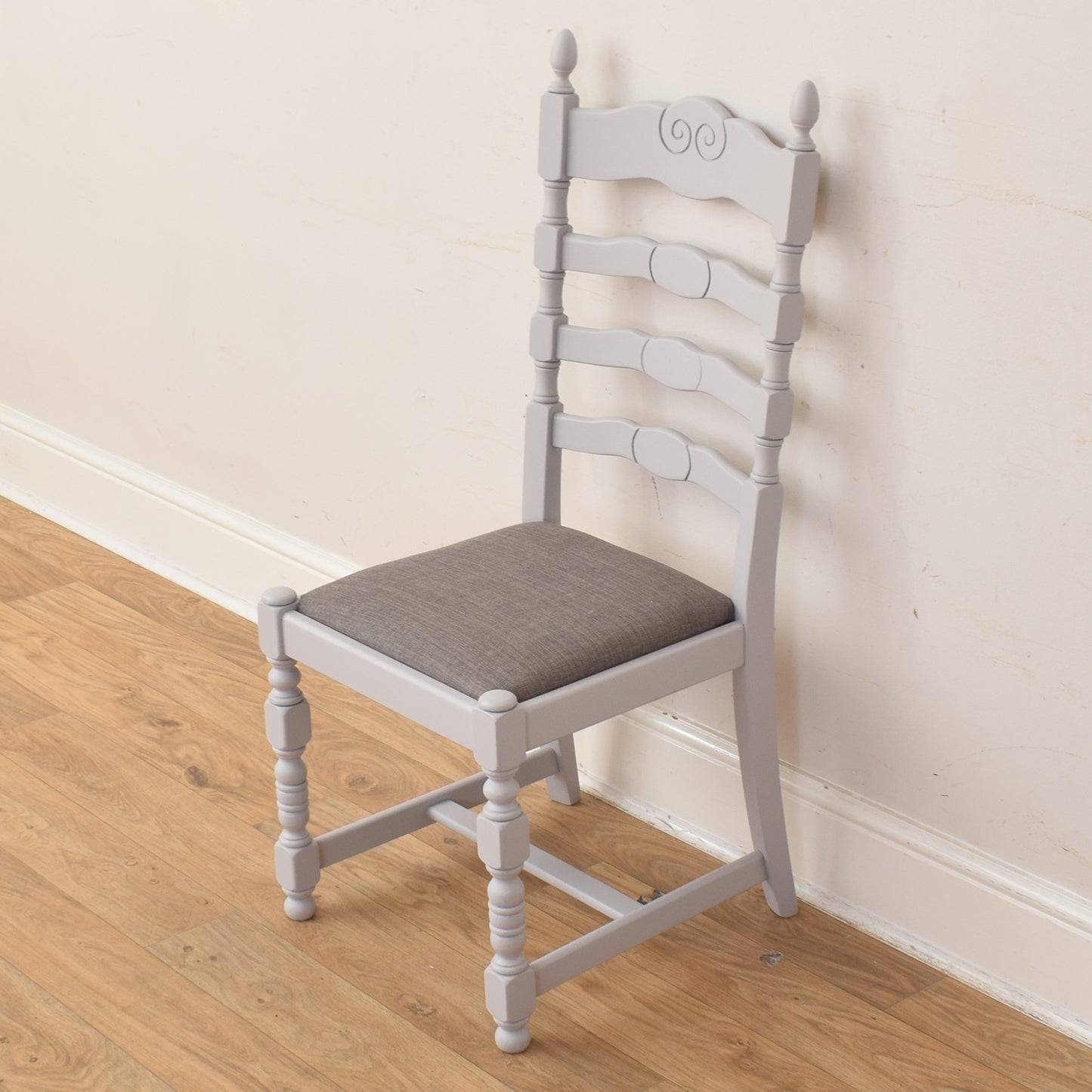 Painted Table And Four Chairs