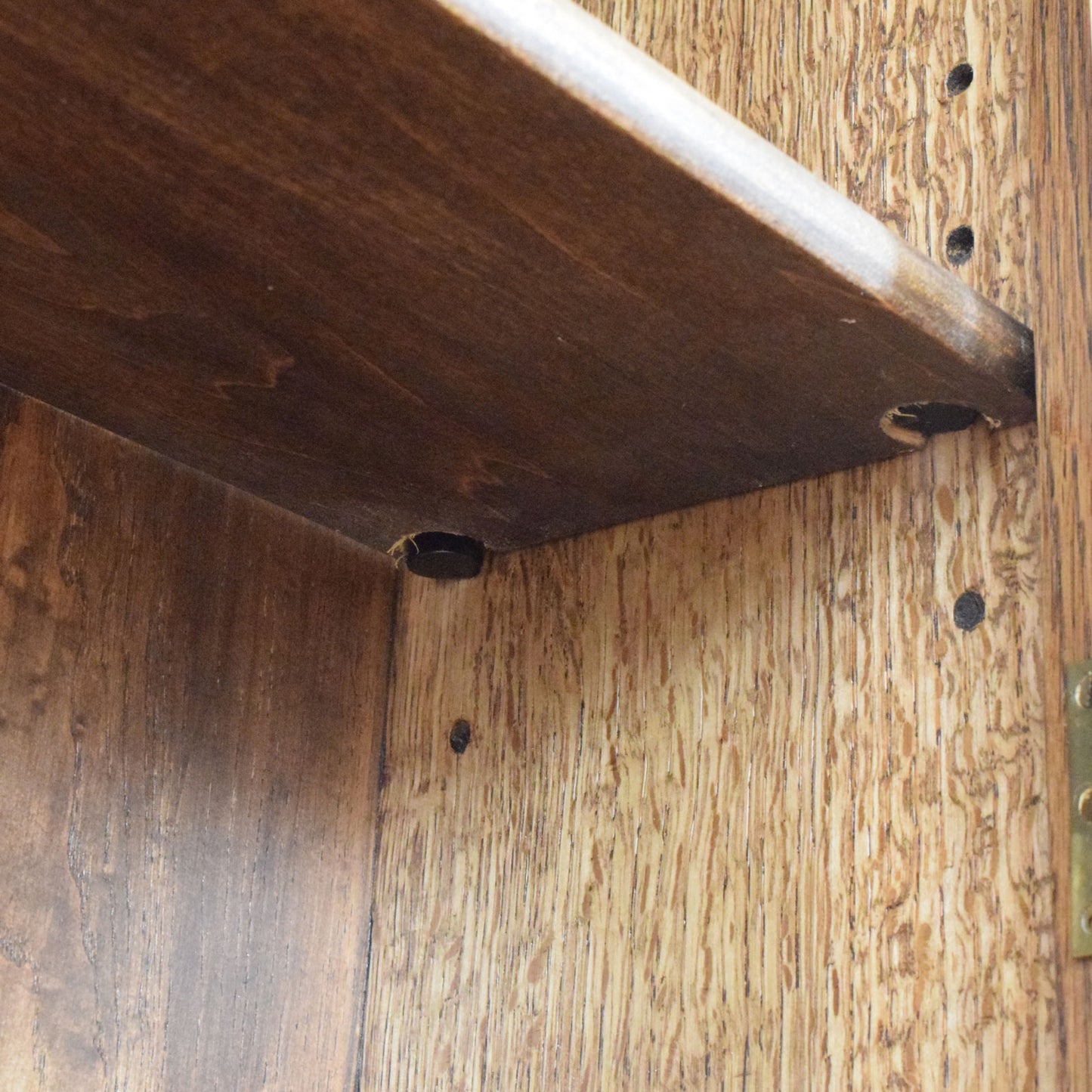 Barley Twist Oak Bureau Bookcase
