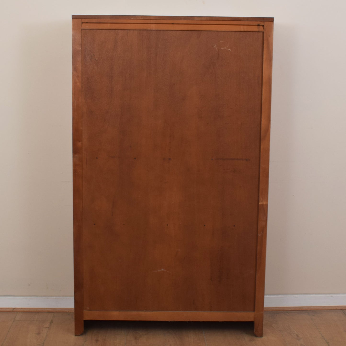Old Charm Glazed Cabinet with Cupboard
