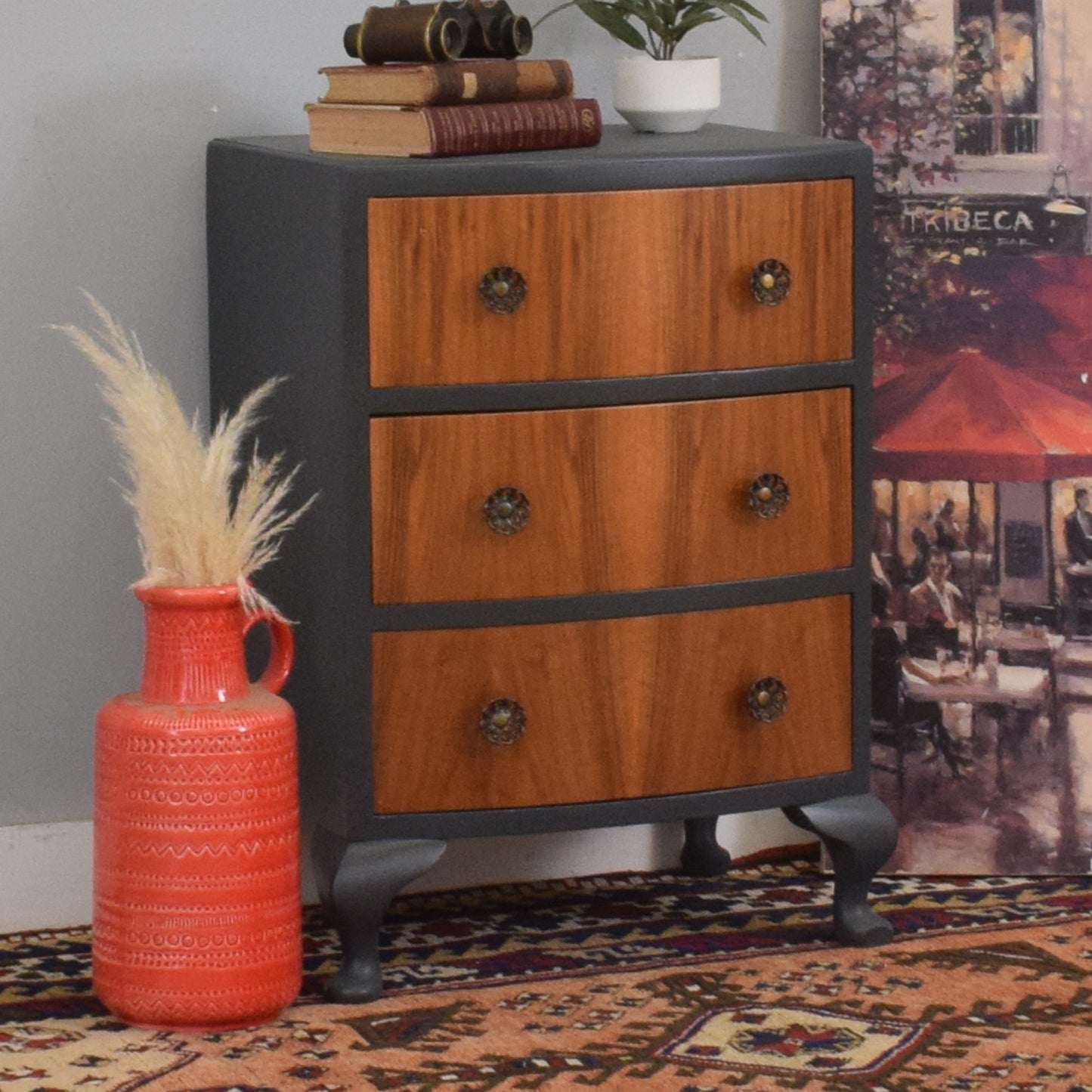 Small Painted Chest of Drawers