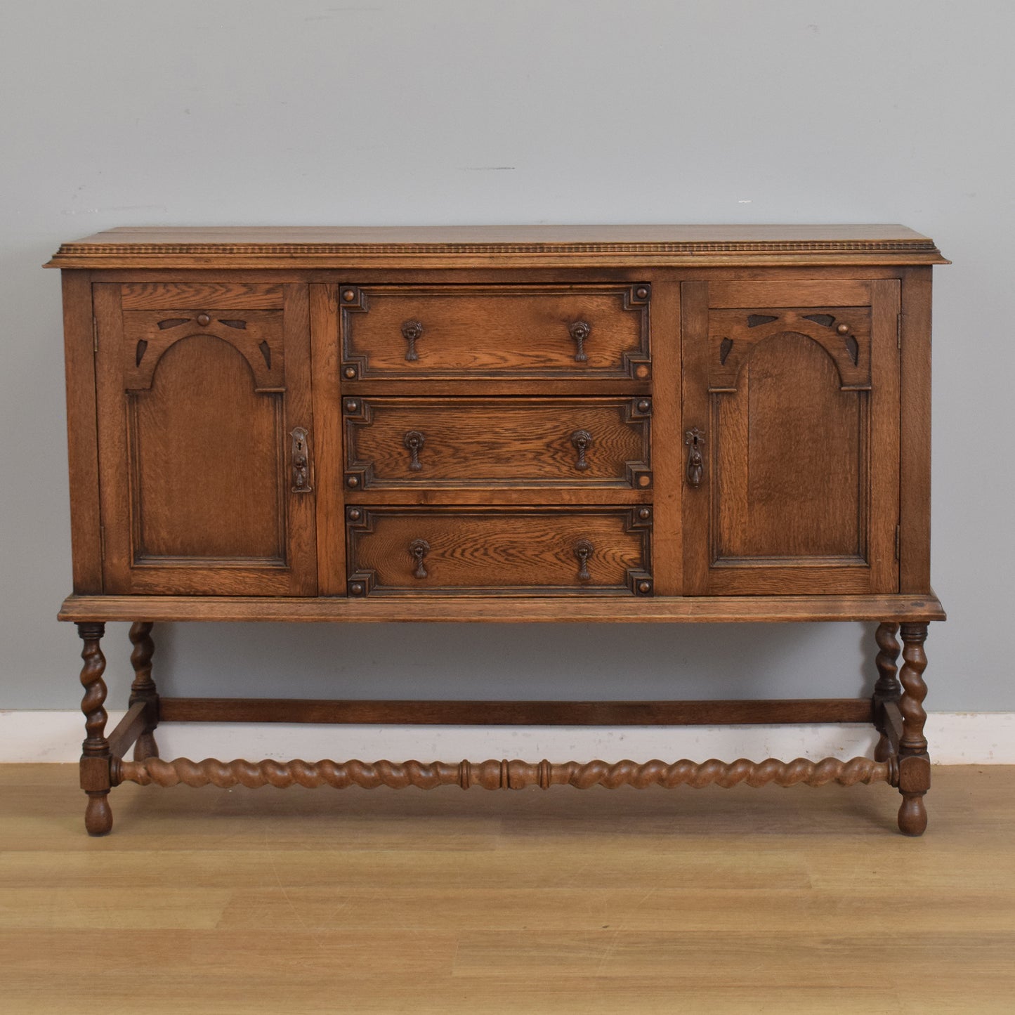 Restored Oak Sideboard
