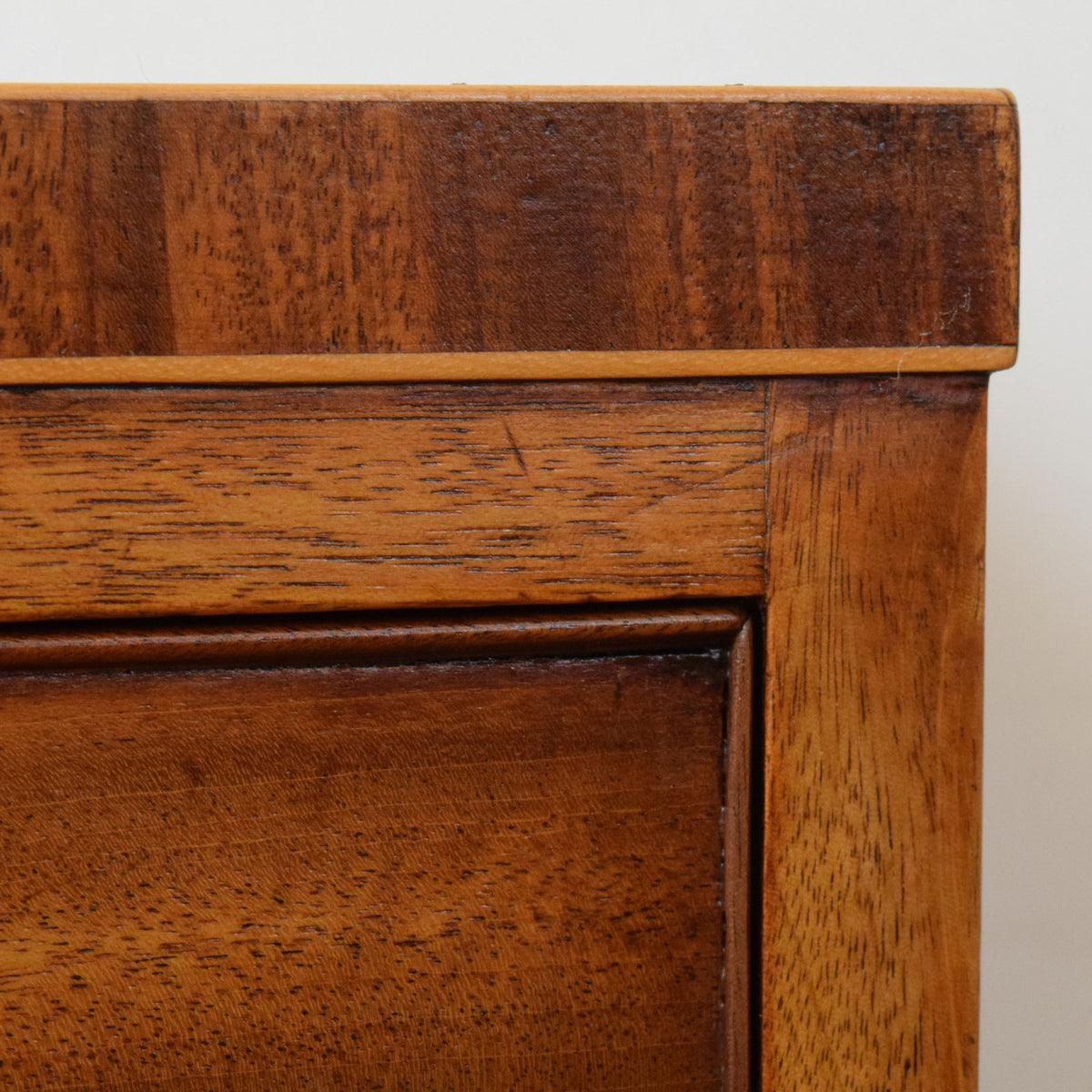 Bow Fronted Mahogany Chest of Drawers