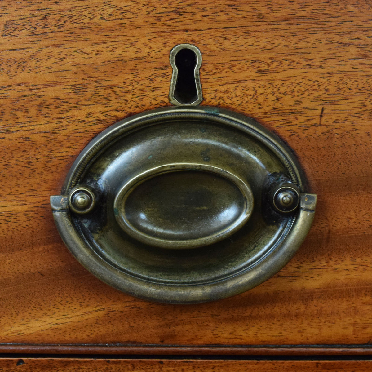 Bow Fronted Mahogany Chest of Drawers