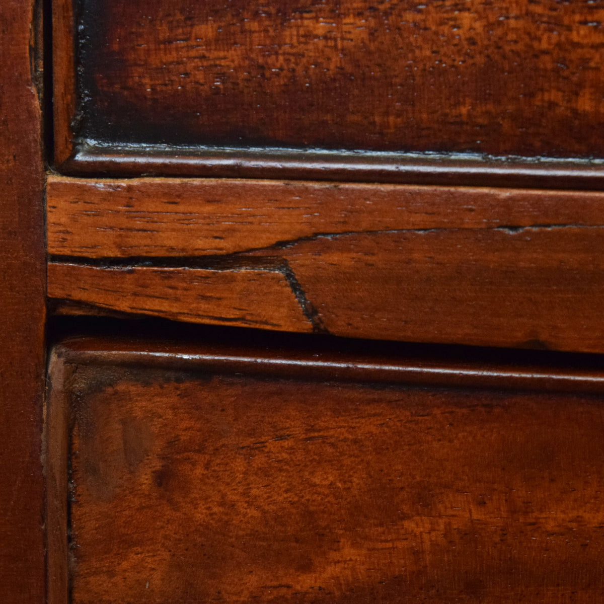 Bow Fronted Mahogany Chest of Drawers