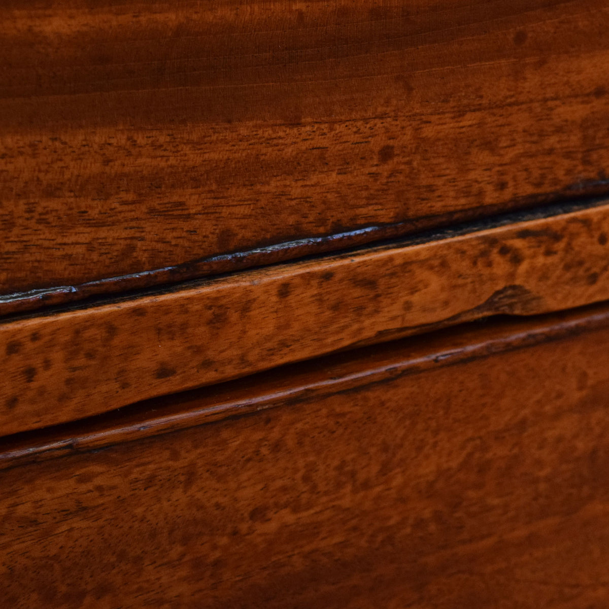 Bow Fronted Mahogany Chest of Drawers