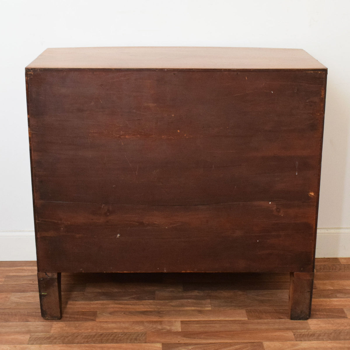Bow Fronted Mahogany Chest of Drawers