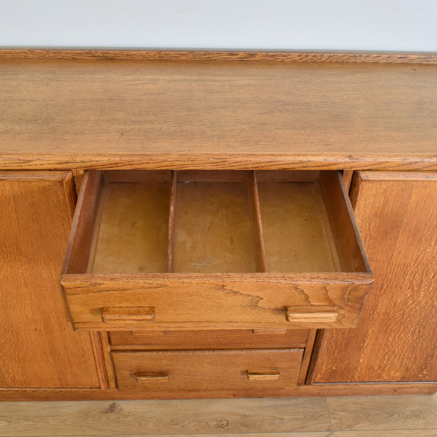 Oak Veneer Sideboard