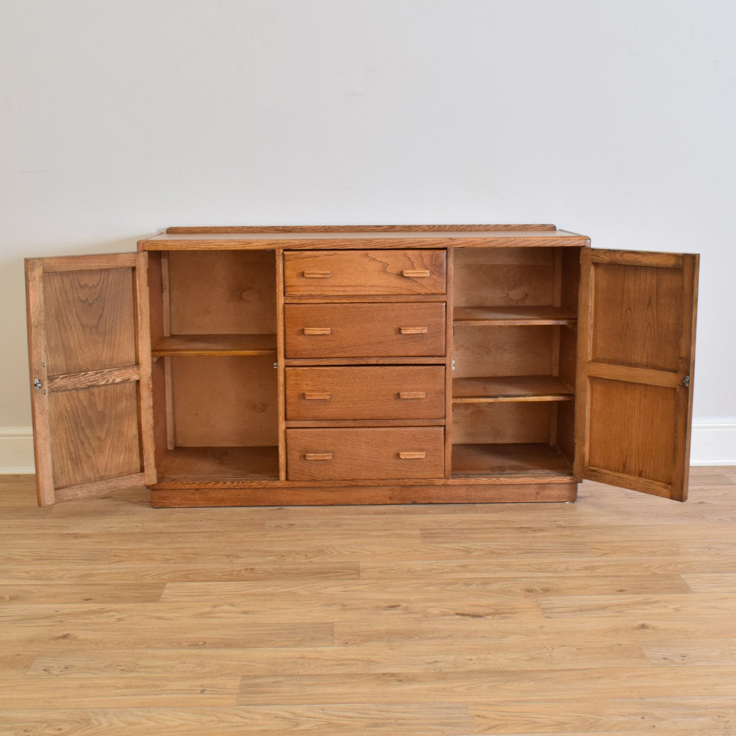 Oak Veneer Sideboard