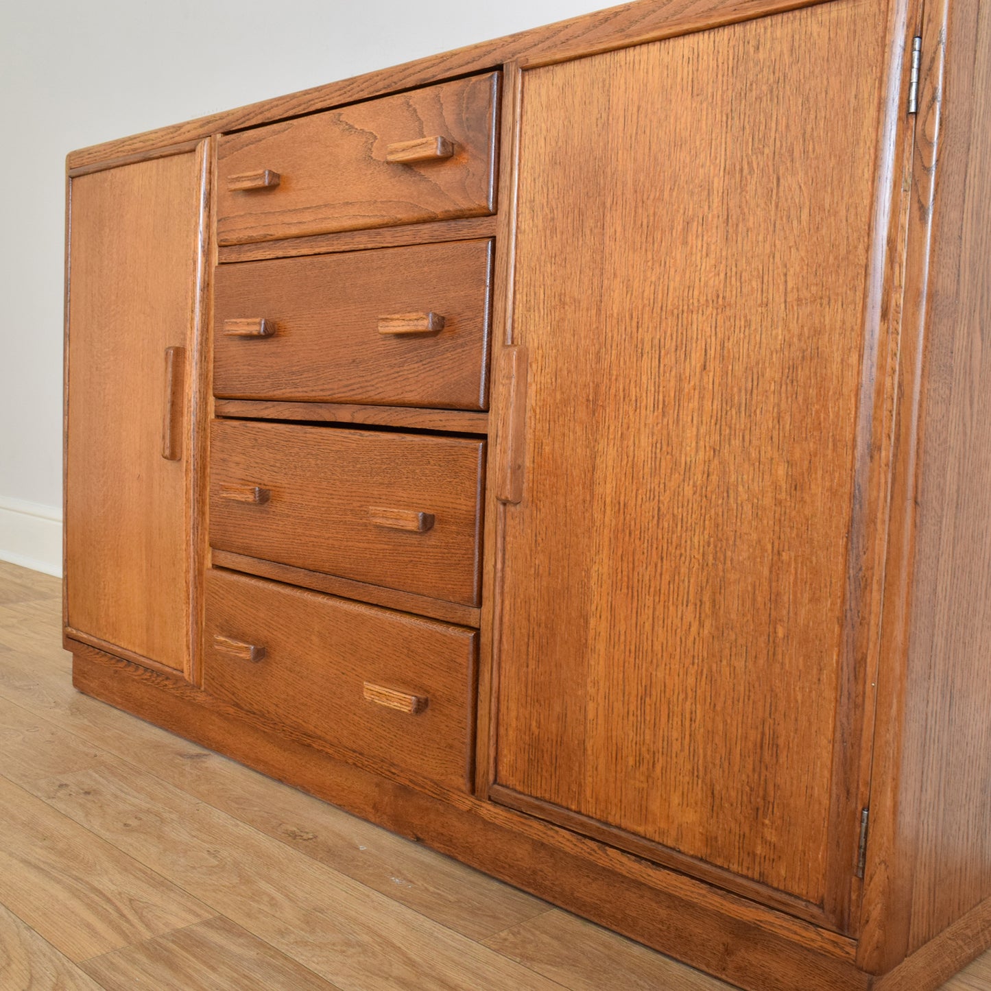 Oak Veneer Sideboard