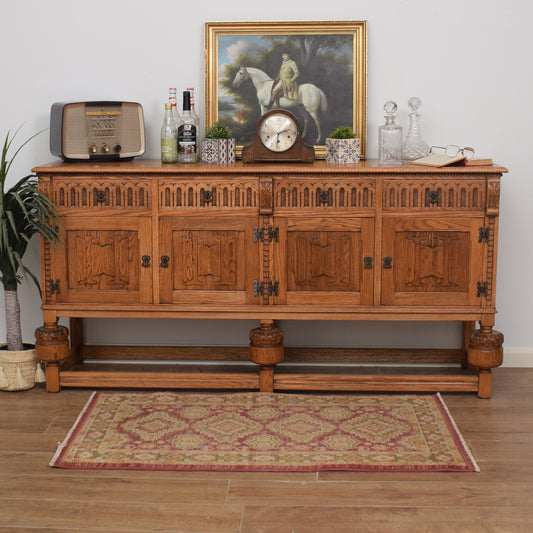 Restored Oak Sideboard