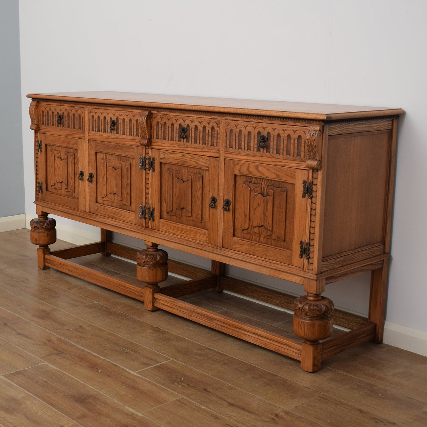 Restored Oak Sideboard