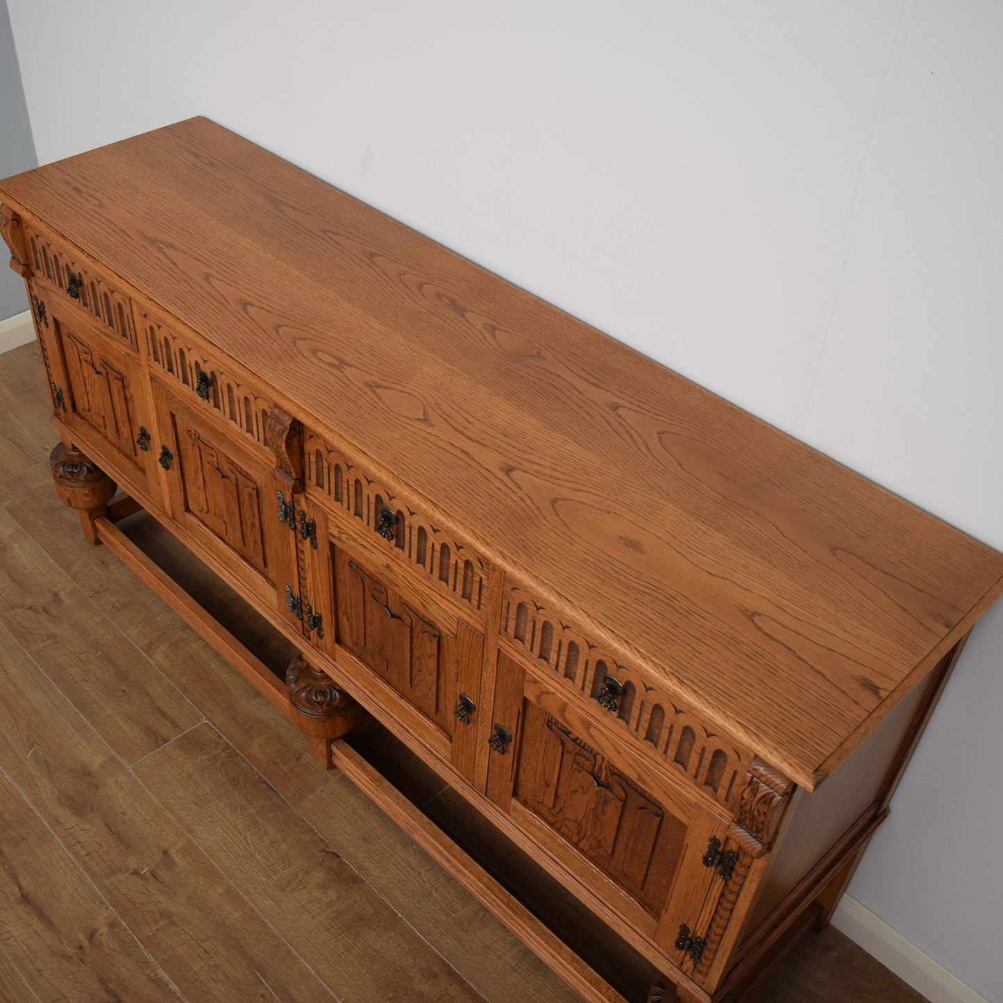 Restored Oak Sideboard