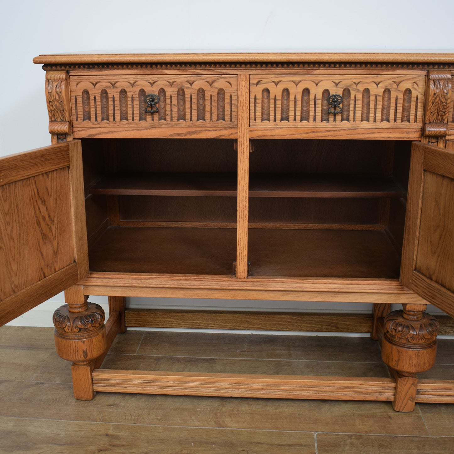 Restored Oak Sideboard