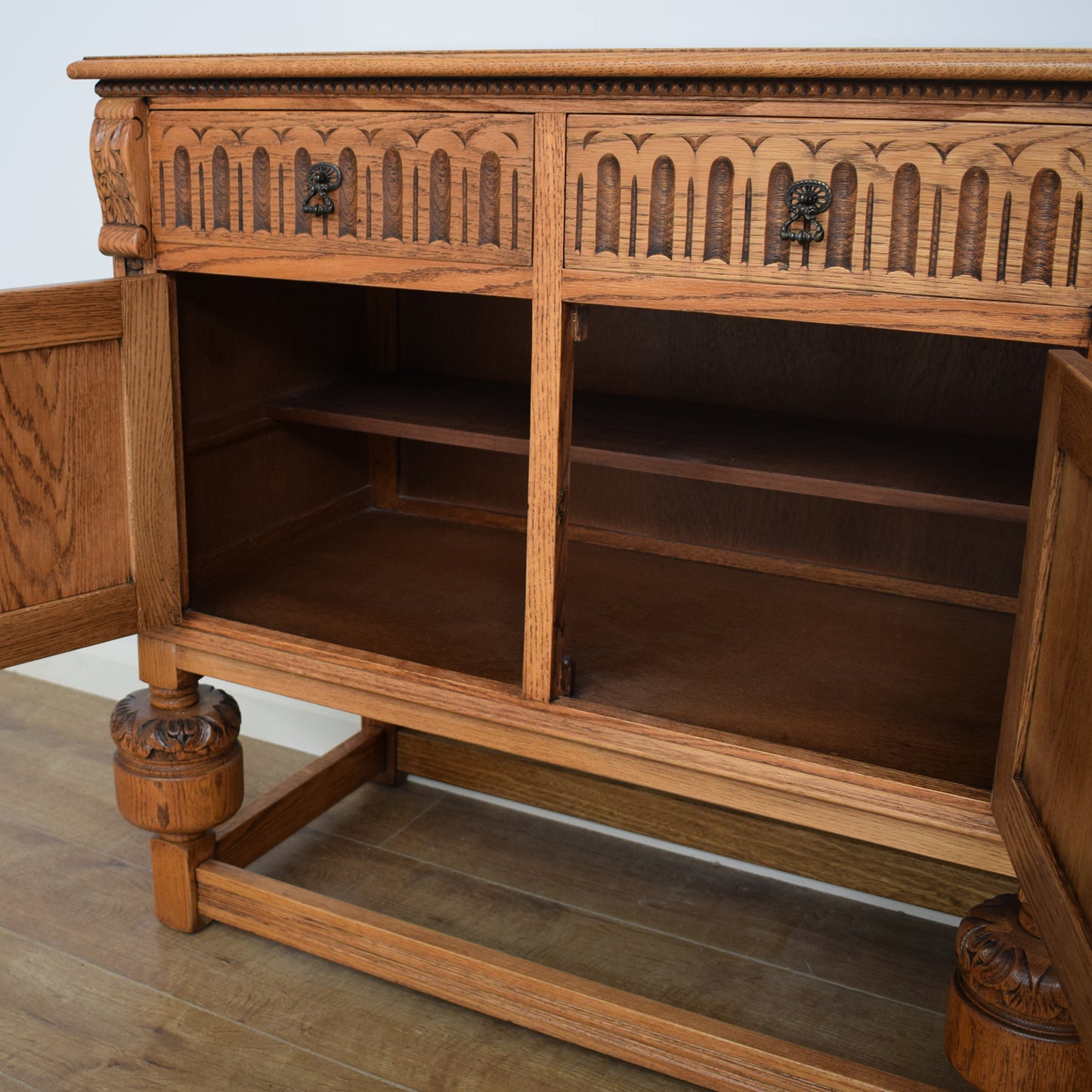 Restored Oak Sideboard